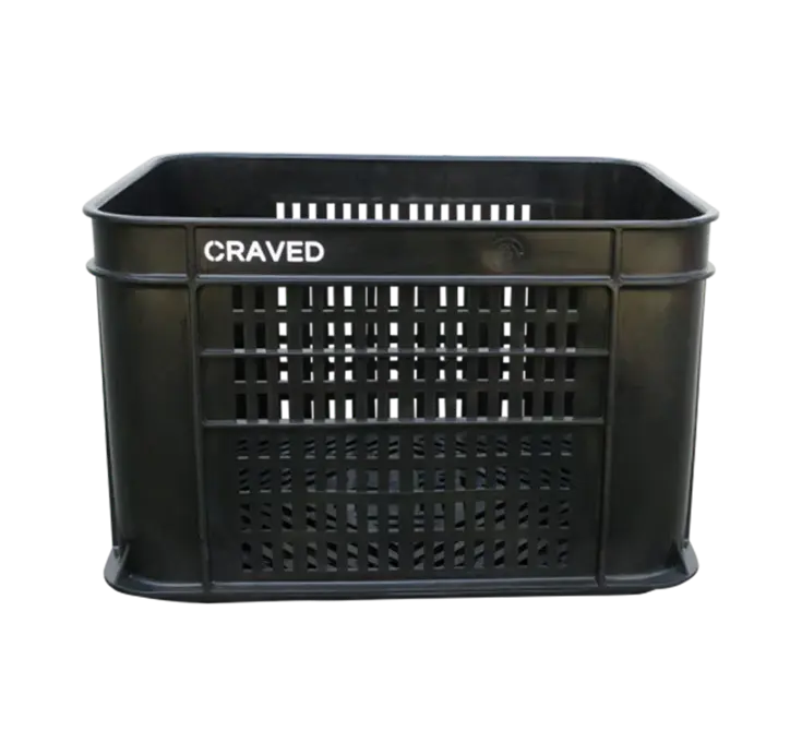 Craved Fietskrat – 30L – Zwart