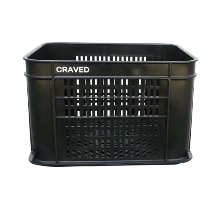 Craved Fietskrat – 30L – Zwart