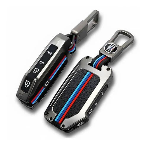 Metalen Sleutelhoesje voor Kia grijs C5