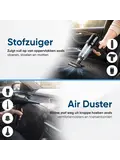 2-in-1 Auto Stofzuiger - Kruimeldief