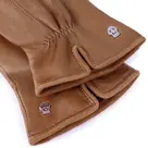 Antwerpen - Damens handschoenen - Leer/Wol