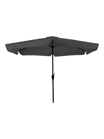 CUHOC Parasol Grijs + Verrijdbare Voet + Hoes