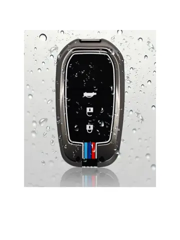 Metalen Sleutelhoesje voor Toyota grijs A3