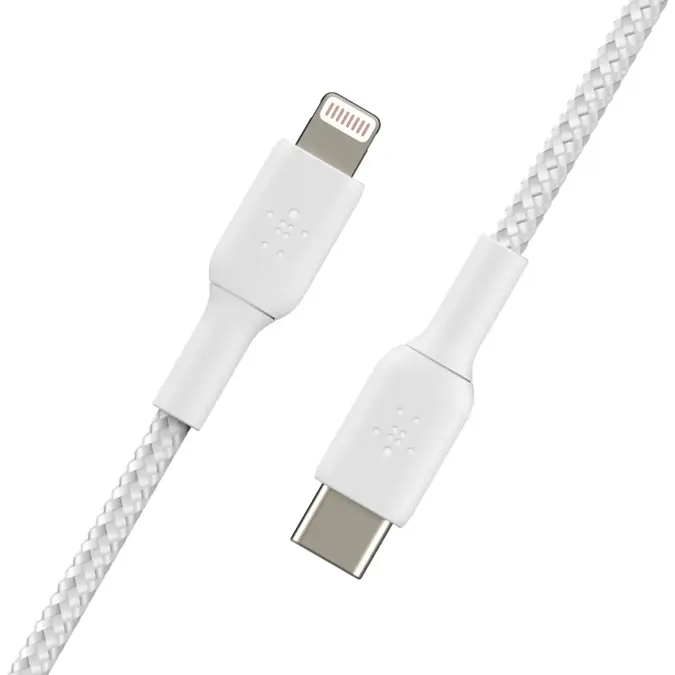 Belkin Lightning naar USB-C kabel Braided