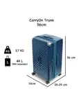 Trunk Harde handbagage koffer 41 liter