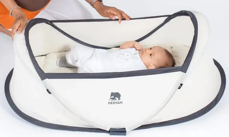 Infant BabyBox Campingbedje - Baby klamboe