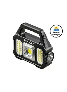 Solar oplaadbare zaklamp