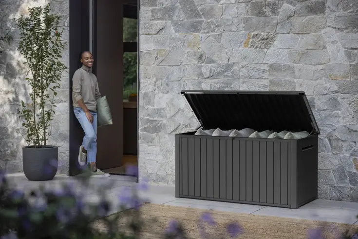 Keter Southwood Opbergbox - 643L - Grijs