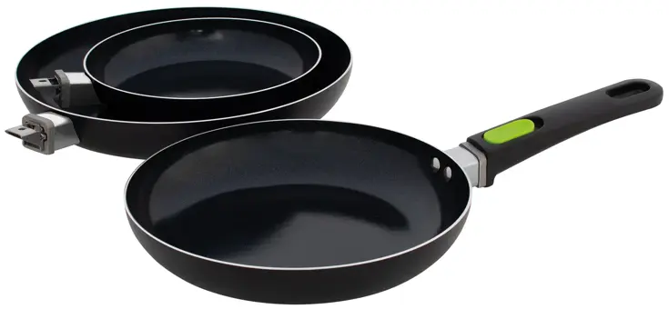 Eurotrail Koekenpan Ø 28cm - Zwart