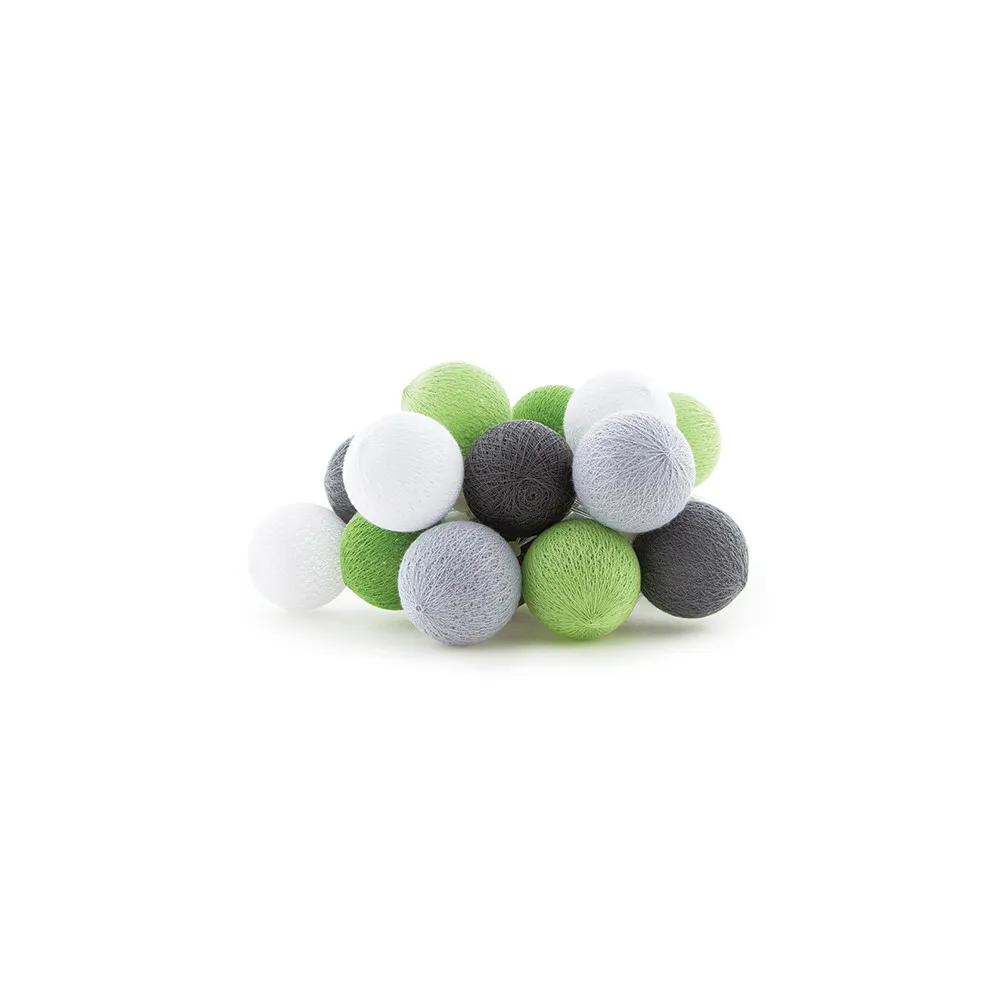 Cotton Ball Lights  Outdoor Lichtslinger  Verlengset  Verde  Multicolour