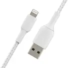 Belkin Lightning naar USB kabel Gevlochten