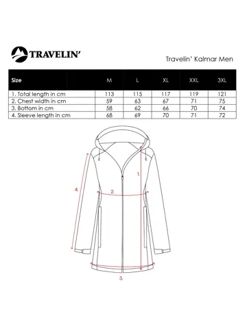 Travelin' Kalmar Heren - Puffer winterjas