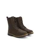Torpsund Dames - Veterboots met rits - Wol gevoerd