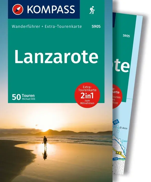 Kompass Wanderführer 5905 Lanzarote