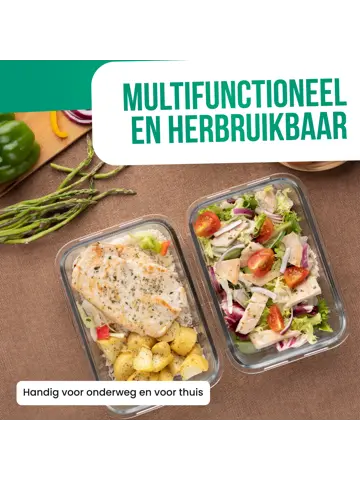 Vershoudbakjes Plastic - 30 Delig