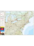 Wegenkaart USA Oost