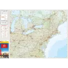 Wegenkaart USA Oost