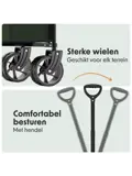 LifeGoods Bolderkar - 100KG - 200L