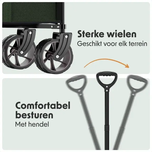 LifeGoods Bolderkar - 100KG - 200L