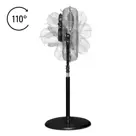 Trotec Statiefventilator TVM 18S zwart - 3 st