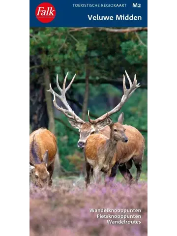 Falk Toeristische Regiokaart van de Midden-Veluwe 