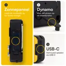 NovaQ Noodradio Opwindbaar en Batterij