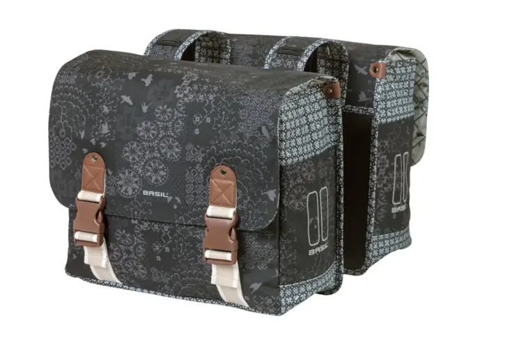 Basil Dubbele Fietstas Bohème Carry All