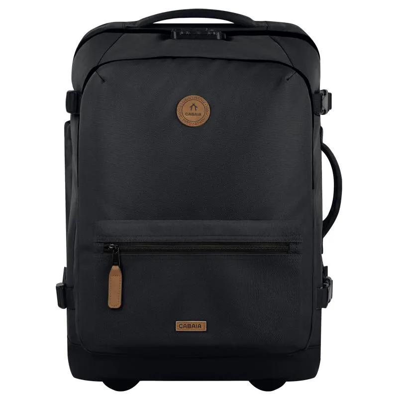 Cabaia  Handbagage koffer Soft Suitcase S  Zwart