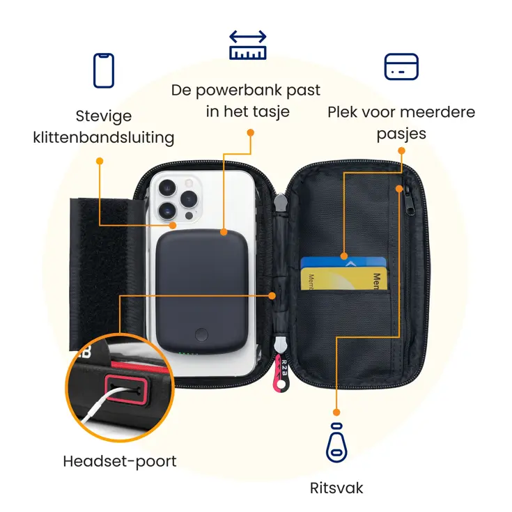 Telefoonhouder Fiets Den Haag & Powerbank