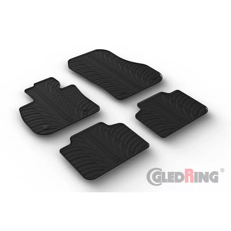 Gledring Ford Mondeo 2015  Rubbermatten  Zwart