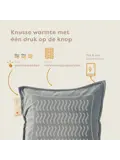 Pleafs Warmtekussen 45x45cm Plush