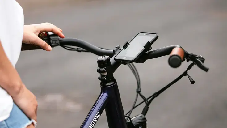 Universele Telefoonhouder Fiets - Zwart - Loop