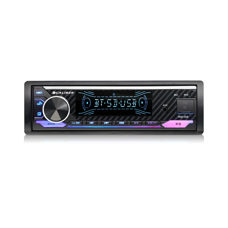 1-DIN Bluetooth Autoradio 4x100W Lichtshow