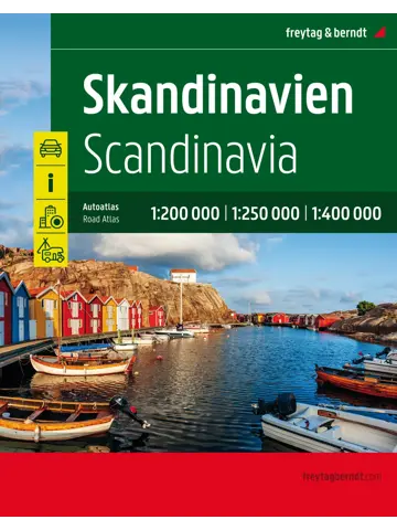 Wegenatlas Scandinavië