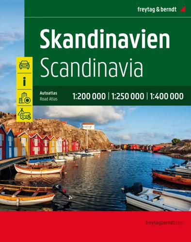 Wegenatlas Scandinavië