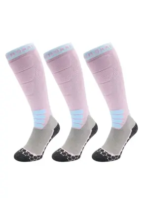 Poederbaas - Merino - 3 paar -Dames Skisokken