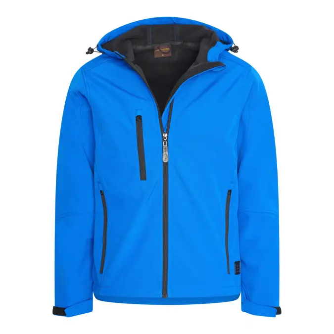 Heren Softshell Hooded Jacket Cappuccino Italia