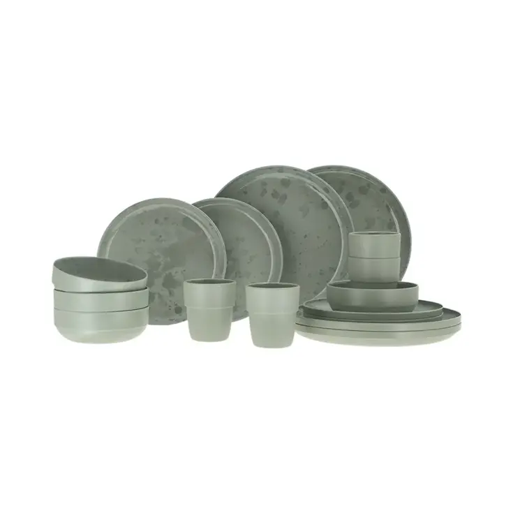 Palma serviesset green 16-delig