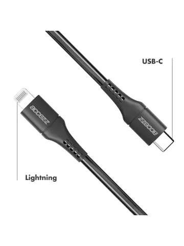 Lightning naar USB-C kabel 1 meter