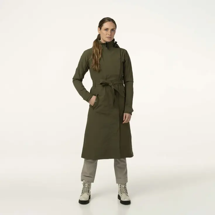 Trench Coat Long Regenjas - Dames