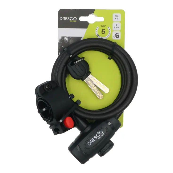 Compact kabelslot 150 cm, 2 sleutels