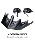 Fietshelm - Mountainbike Helm  - Zwart