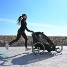 Luxe Fietskar V2 - 3-in-1 - Hardloopkinderwagen