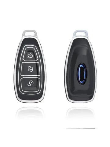 TPU Sleutelhoesje voor Ford zwart K3