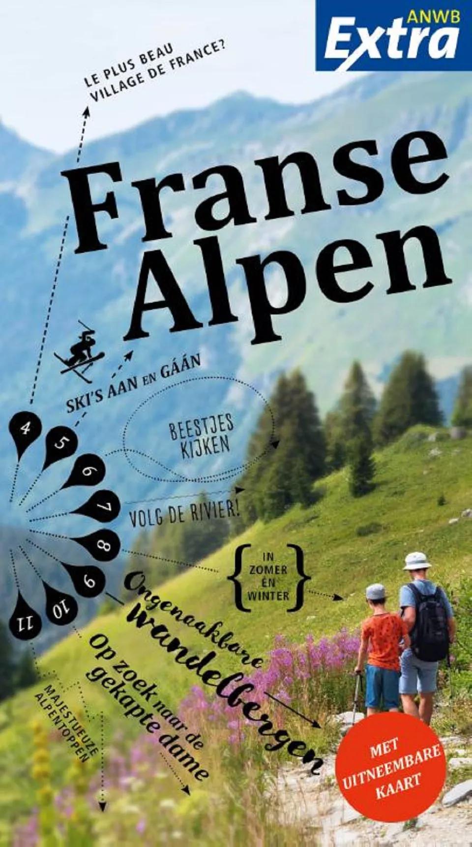 ANWB  Extra reisgids Franse Alpen main product image