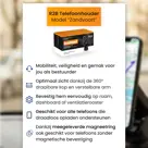 MagSafe Autohouder met Draadloos Opladen