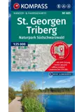 Wandelkaart WK885 St.Georgen Triberg