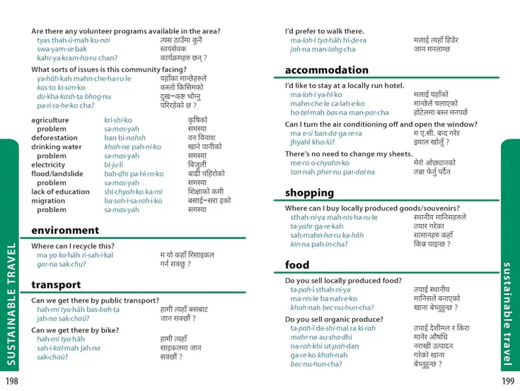Taalgids Phrasebook Nepali 7