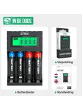 Batterijoplader USB - 4x AA/AAA