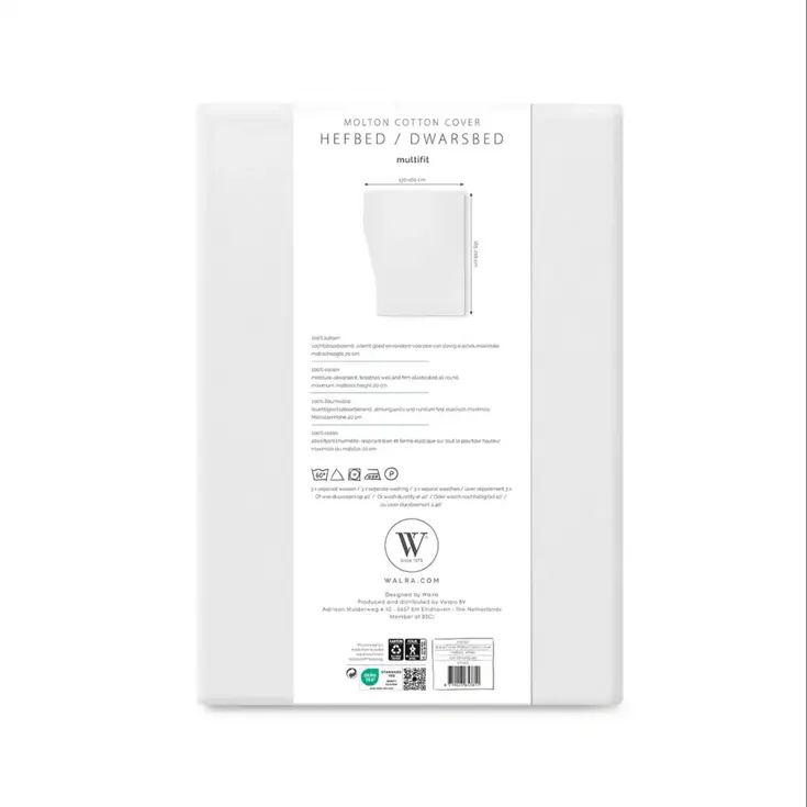 Molton hefbed/dwarsbed